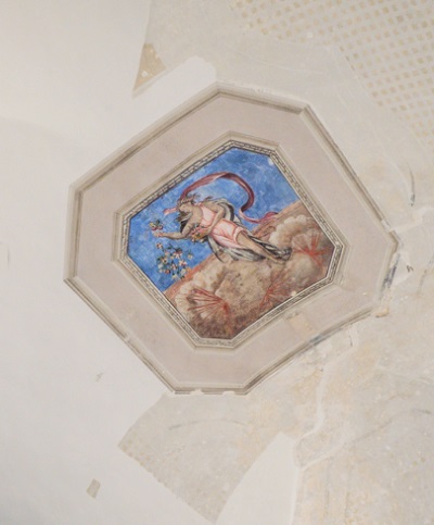 affresco nella Suite Tito Schipa di Risorgimento Resort